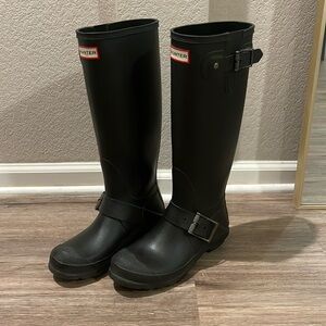 Limited Edition Double Buckle Hunter Rain Boots